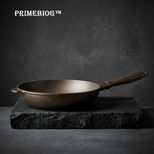 🔥 Primebiog™ 🔥 THE OBSIDIAN-CORE CHEF'S SKILLET
