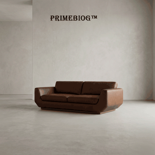 🛋️Primebiog™ THE OBSIDIAN LEATHER SANCTUARY